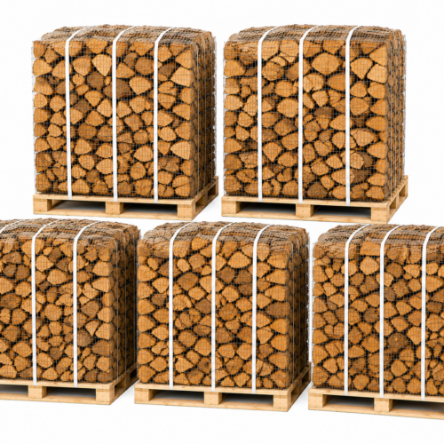 Bois de Chauffage 2 Mètres – Palette 3 Stères – Bois Sec Grande Longueur